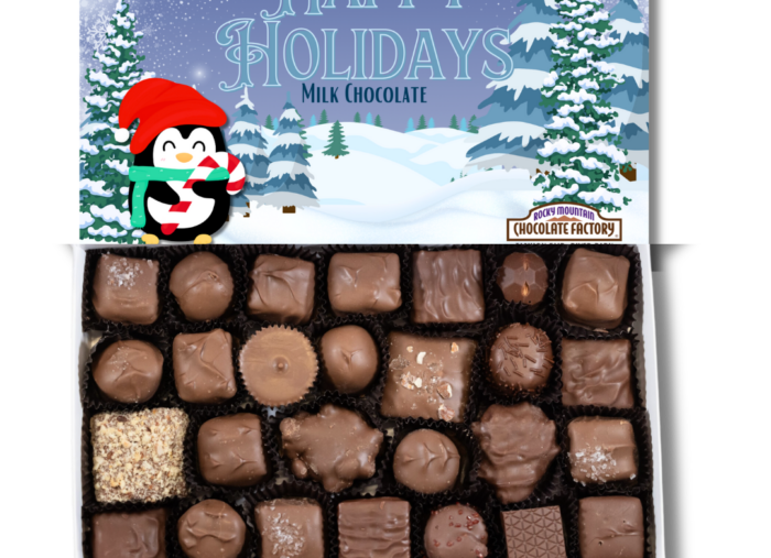 Milk Chocolate Holiday Gift Box